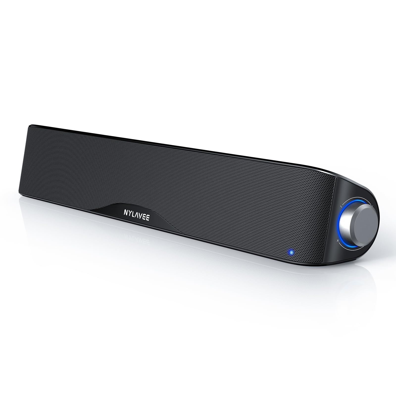 Computer Speakers, HiFi Sound Quality Bar, USB Normal, Black 