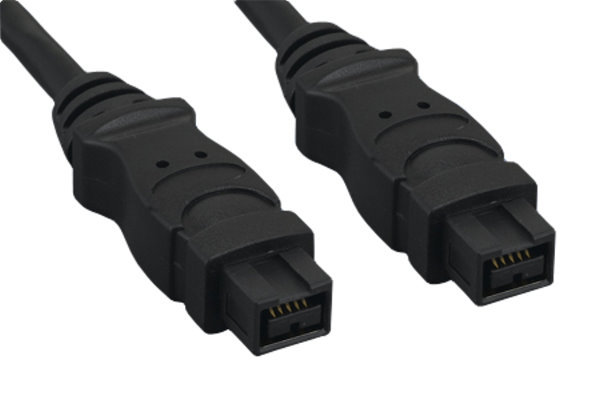 3Ft-10Ft 9 to 9 Pin IEEE1394 FIREWIRE 800 Mbps iLINK Cable PC MAC DV Bilingual