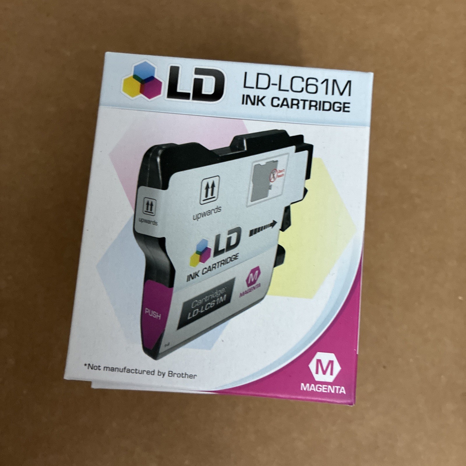 4 LD-LC61M Ink Cartridge Magenta for Brother DCP Series and MFC Printers NEW
