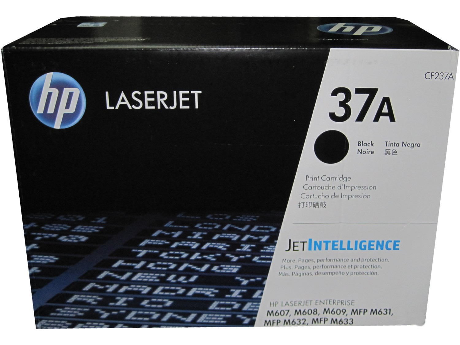 HP CF237A (37A) Black Toner Cartridge Genuine OEM Original