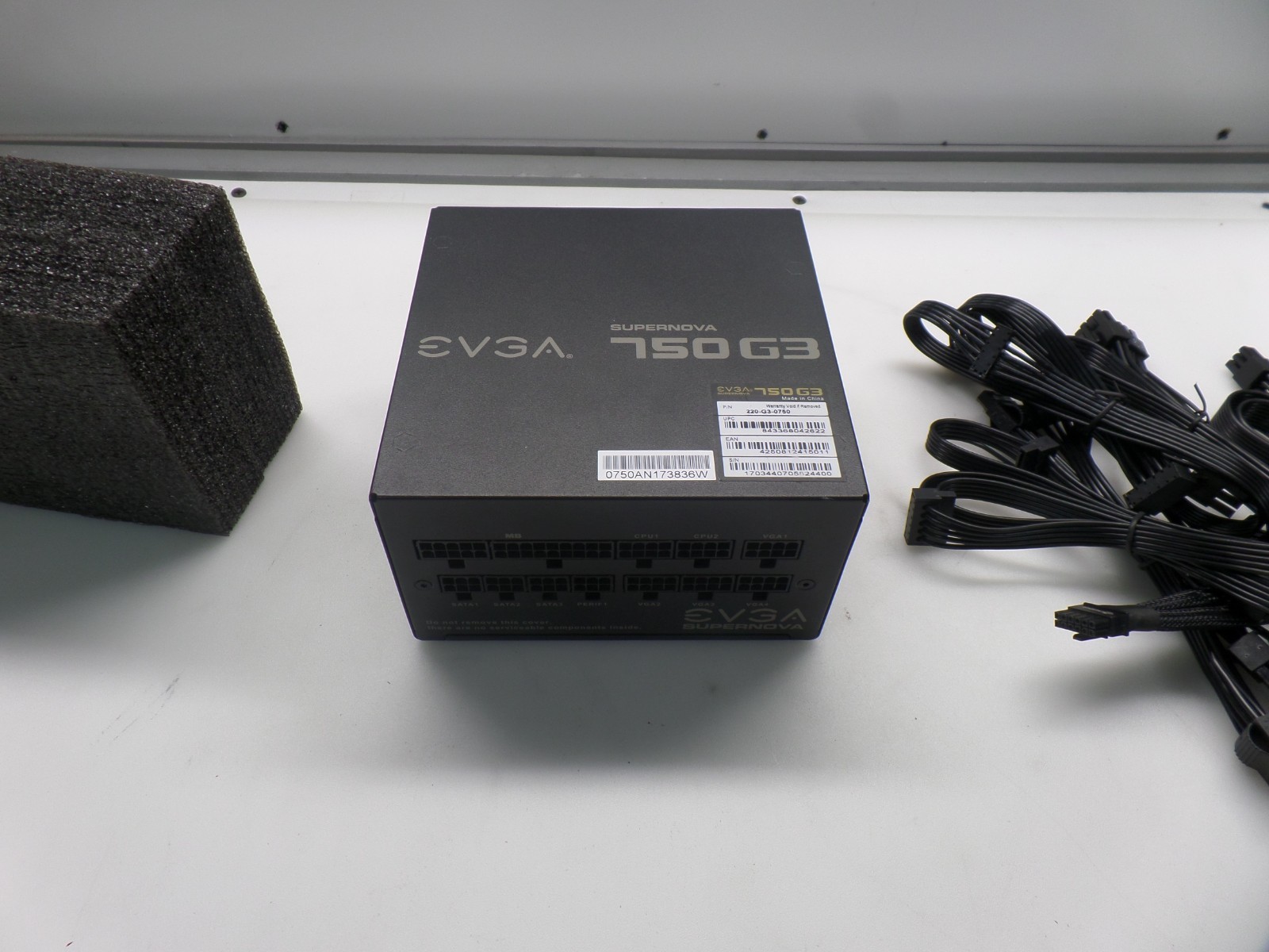 220-GA-0750 EVGA SUPERNOVA 750 GA POWER SUPPLY 750W GOLD