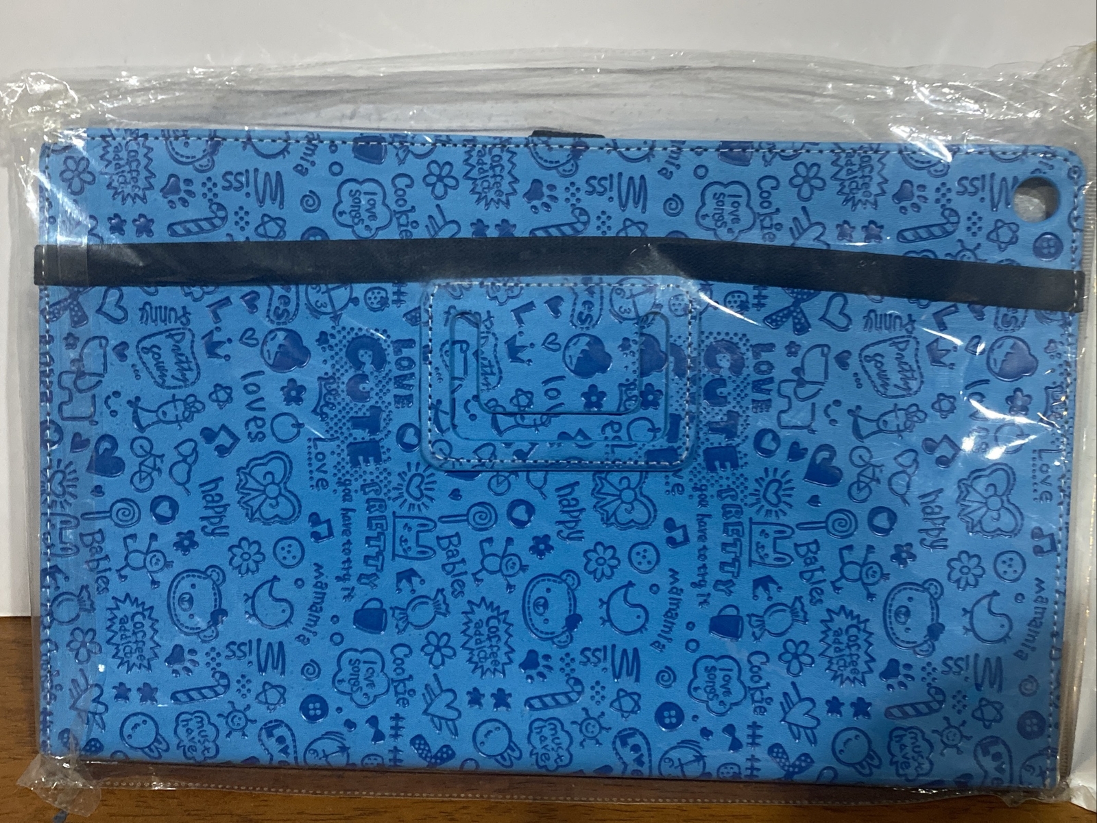 Moko ZJ Case For Fire HD 10 2015 Tablet Case. Blue Cutie Charm. E7