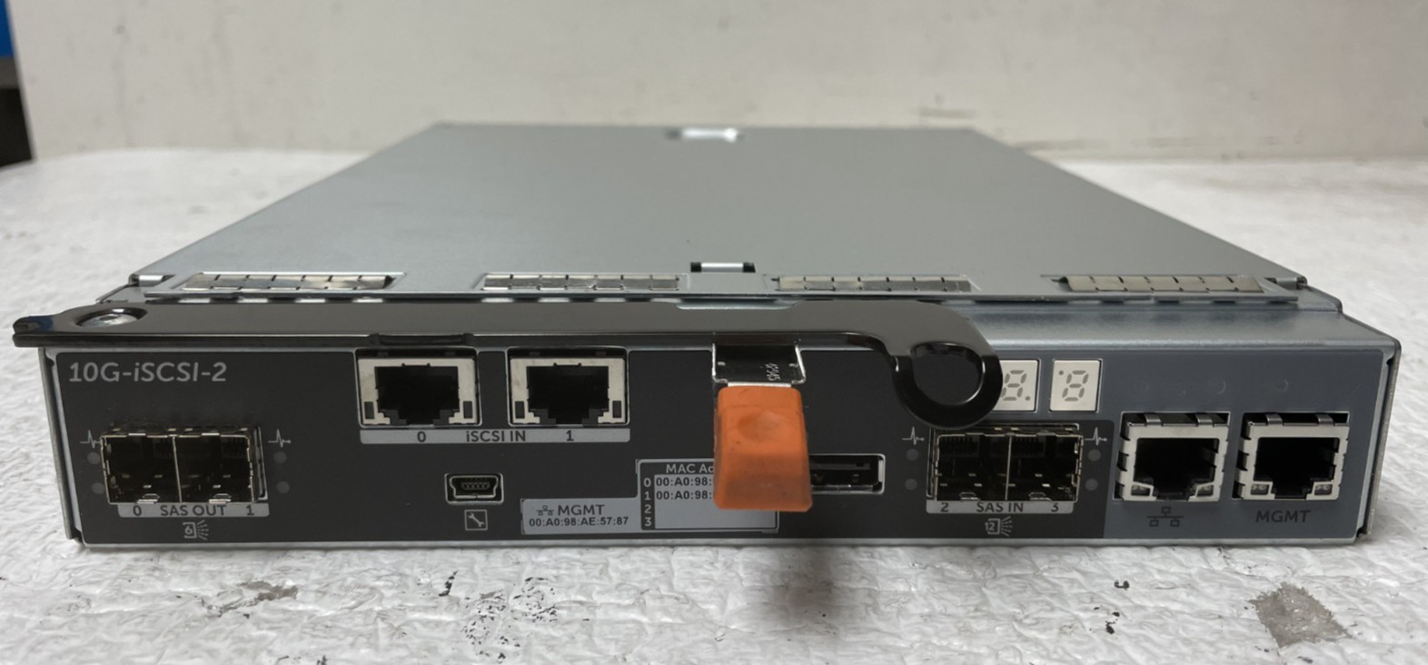Dell PowerVault MD3800i MD3820i 10G-iSCSI-2 Storage Controller 7YJ34
