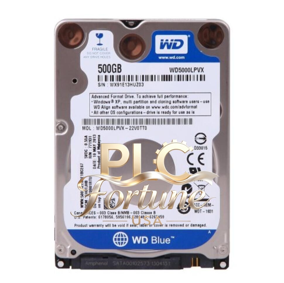 Western Digital WD5000LPVX WD5000LPVX-22V0TT0 500GB 5400RPM SATA 2.5" Laptop HDD