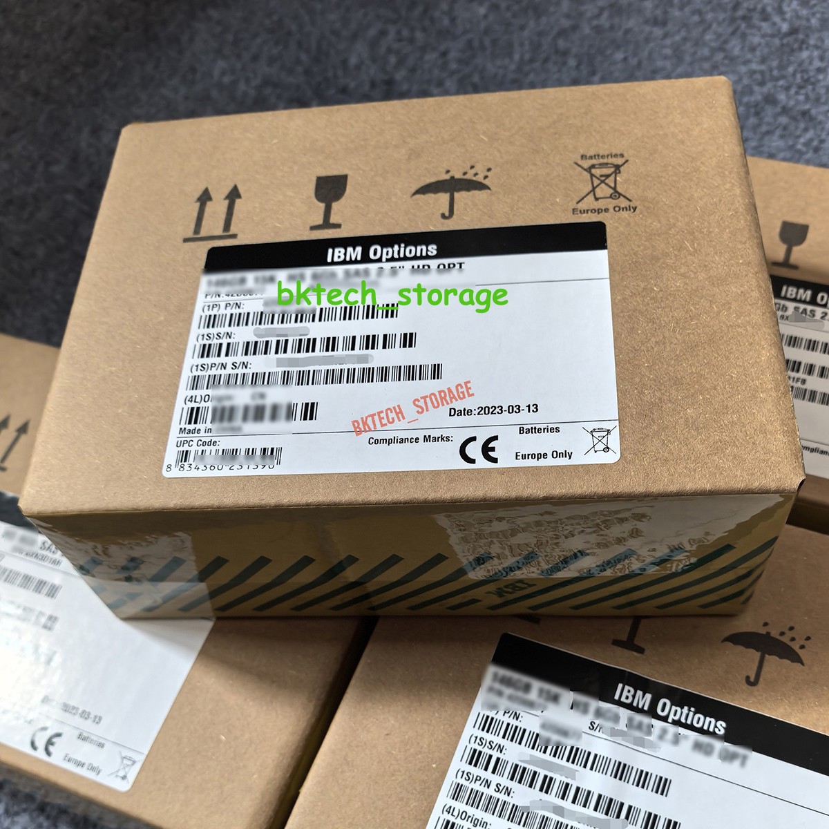 IBM 450GB 44W2240 44W2239 44W2241 3.5" LFF SAS 6Gb 15K Hot Swap System x ENT HDD