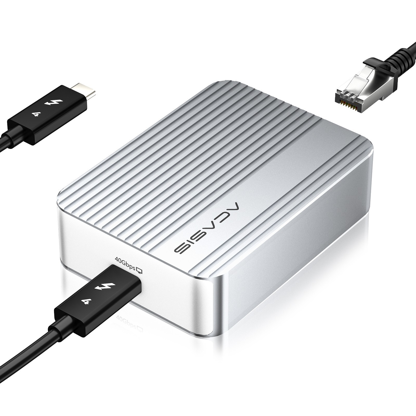 Acasis USB 4 10GbE USB Type C to RJ45 Ethernet Network Adapterfor Laptop / PC