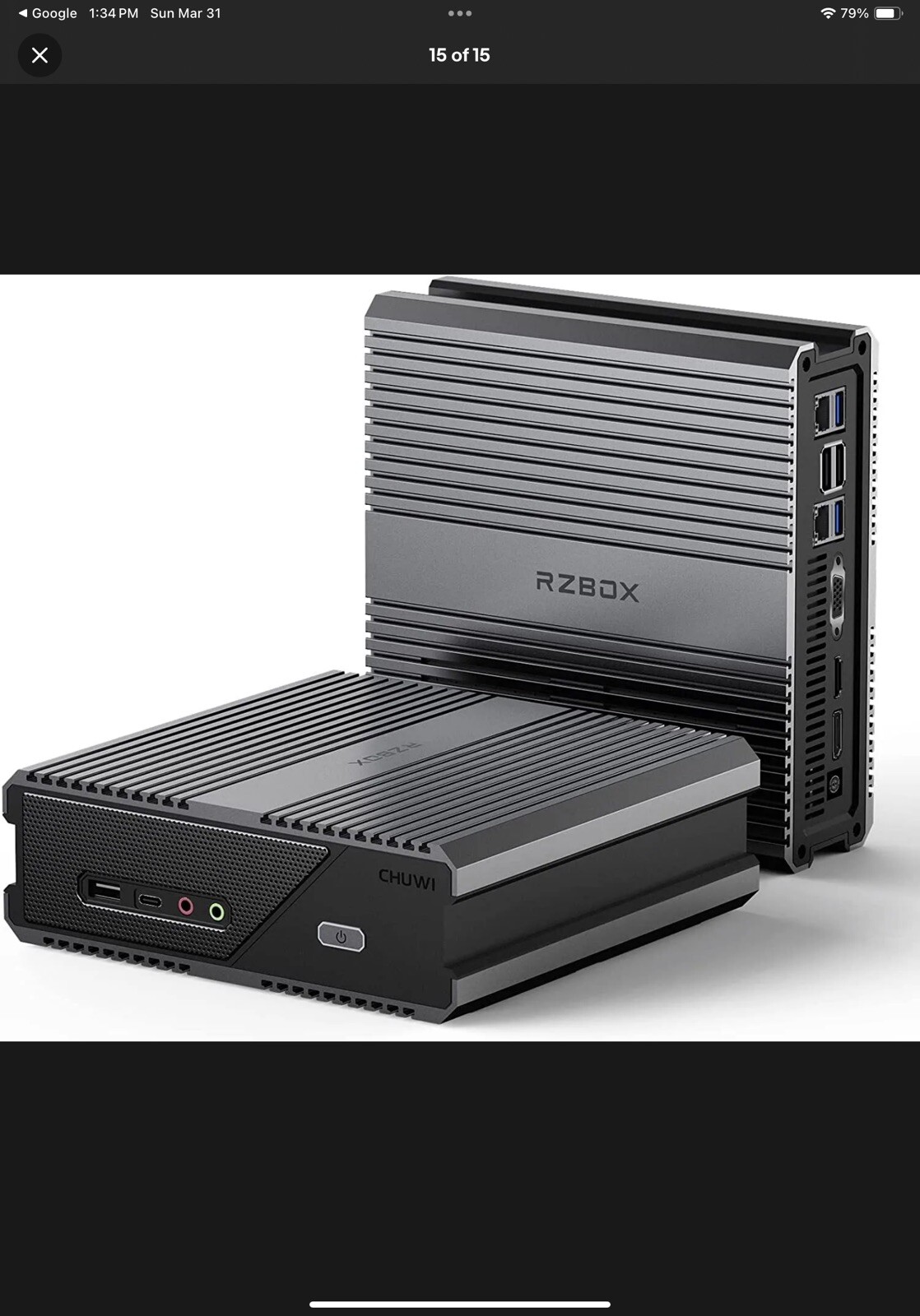 CHUWI RZBOX AMD RYZEN 9 4900H Windows 10 DDR 16GB+SSD 512GB