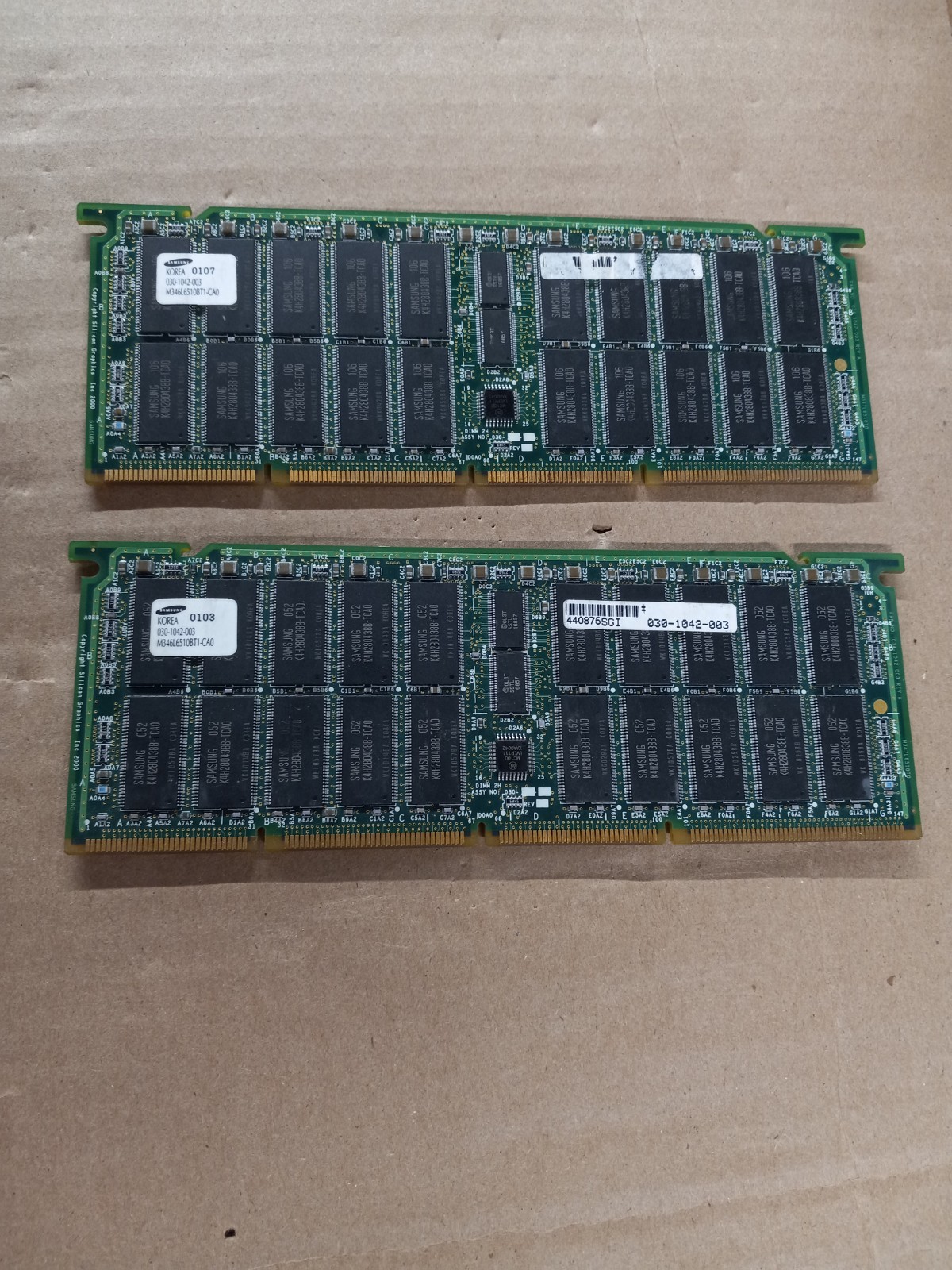 SGI P/N 030-1042-003 Silicon Graphics 512MB Memory Module SAMSUNG