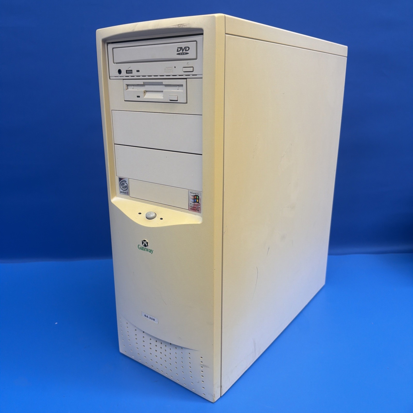 Gateway Pentium II 350MHz Desktop PC Windows 98 Vintage Read