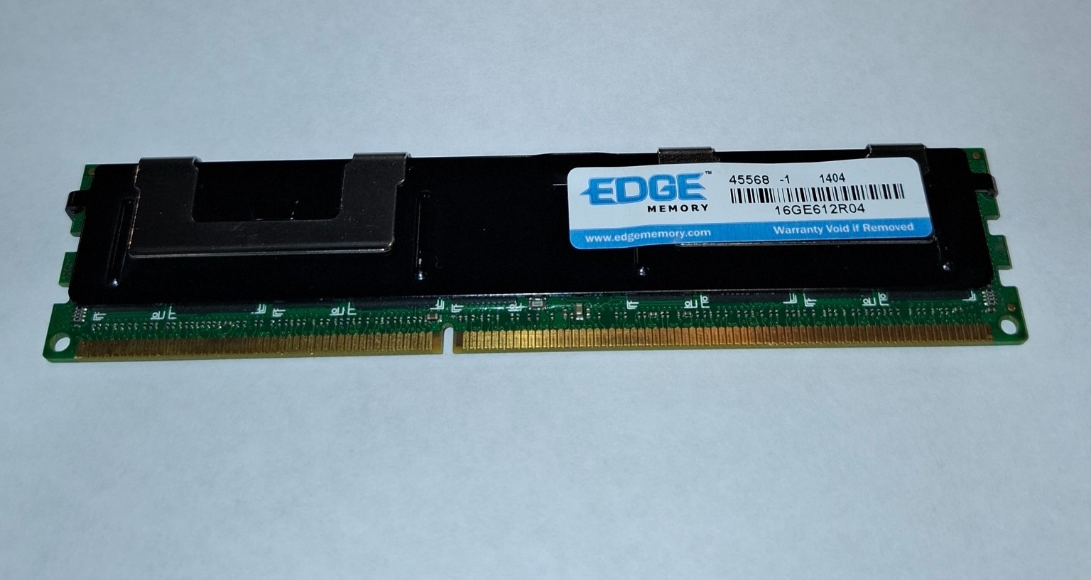 Edge Memory 16GB EDGE16GE612R04 PC3-10600 DDR3-1333MHz ECC RDIMM 240-Pin