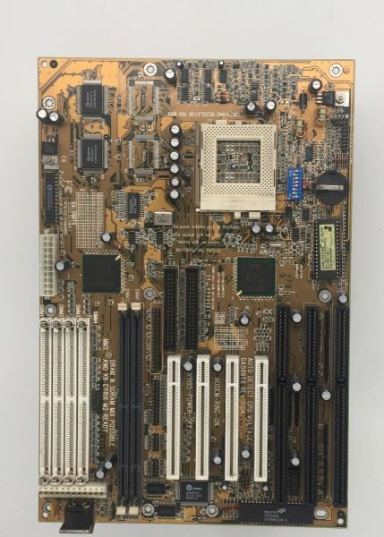 Mb gigabyte ga-586tx, 3x isa , 4x pci, at, skt 7