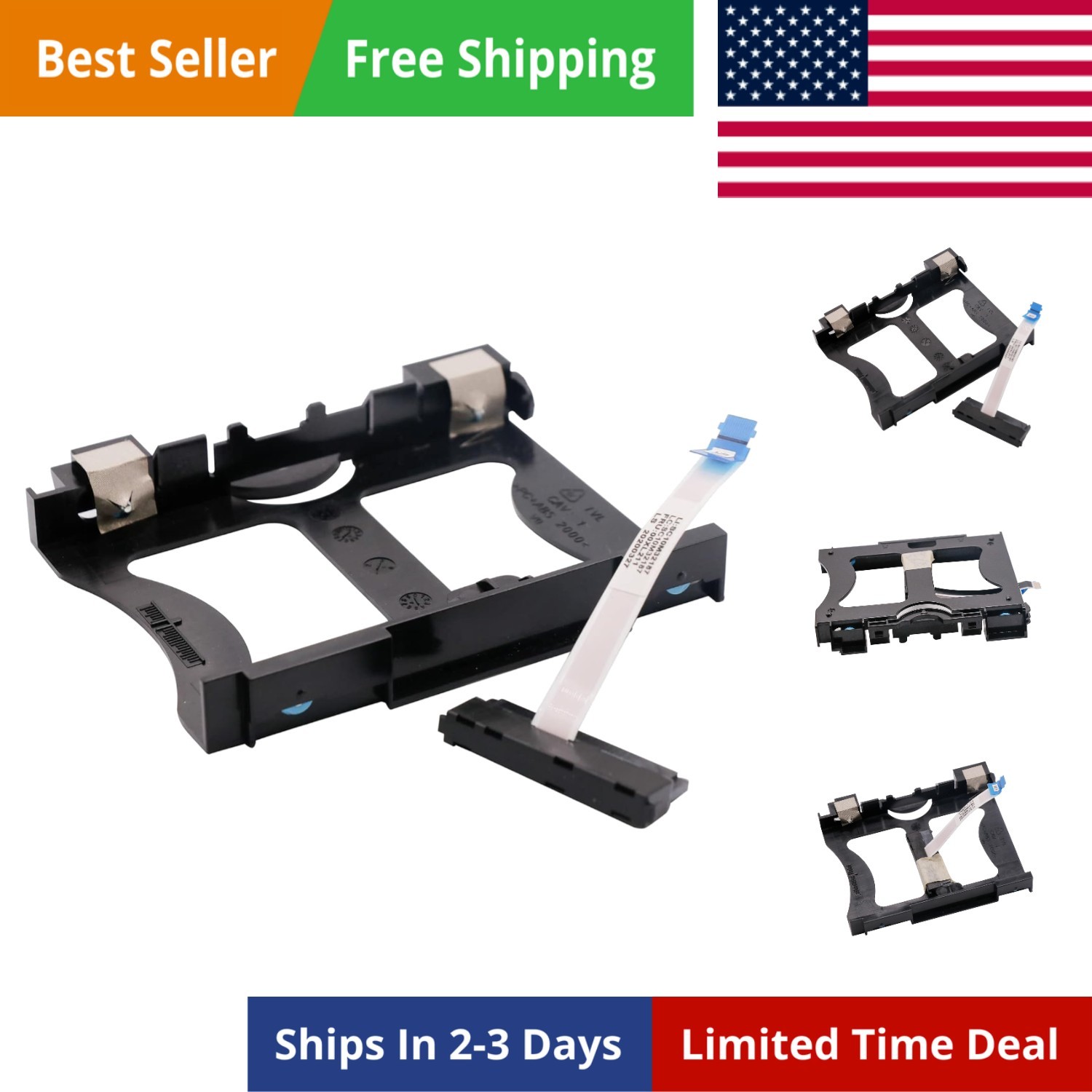 HDD SATA Cable Caddy, Fits ThinkCentre M920X M720Q M910q, 00XL211 Replacement