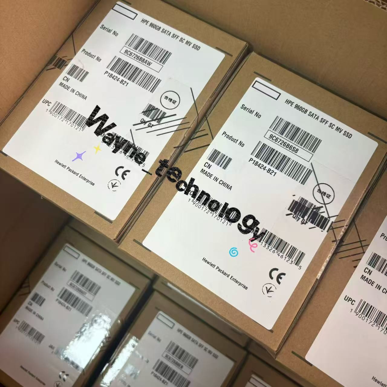 HPE 960GB P18424-B21 P18483-001 2.5" SATA 6Gbps RI ENT SSD for Gen10 Server