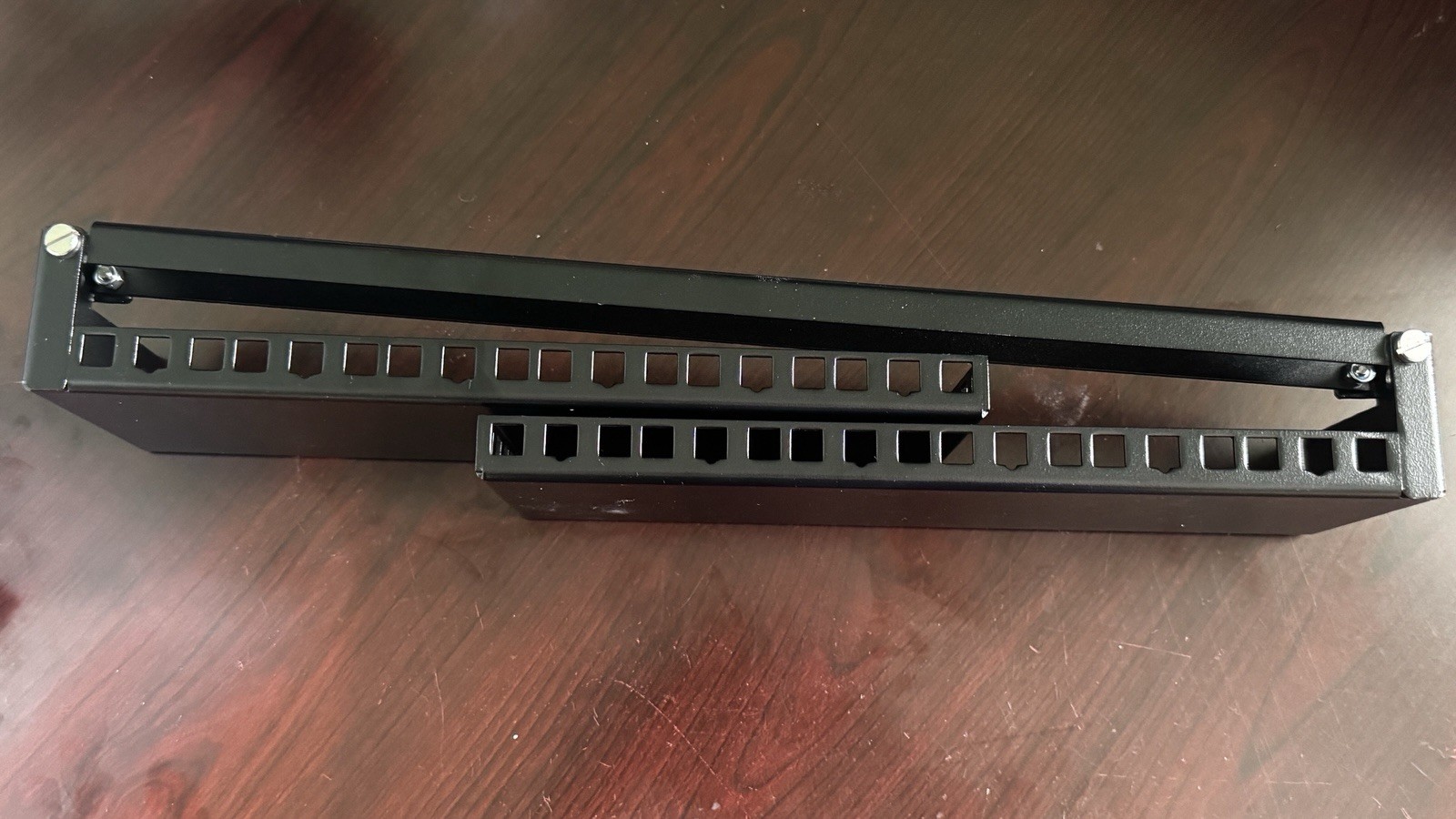 RackPath 2U Wall Mount Network Rack - Patch Panel Bracket for Server