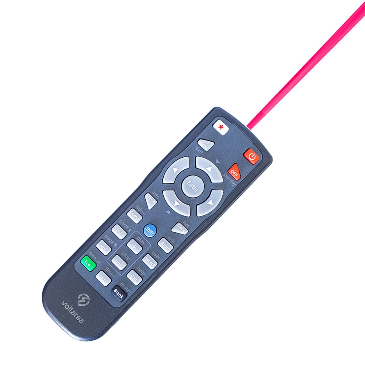 Remote Control For Epson PowerLite 850p 107 61p projector with Laser Pointer