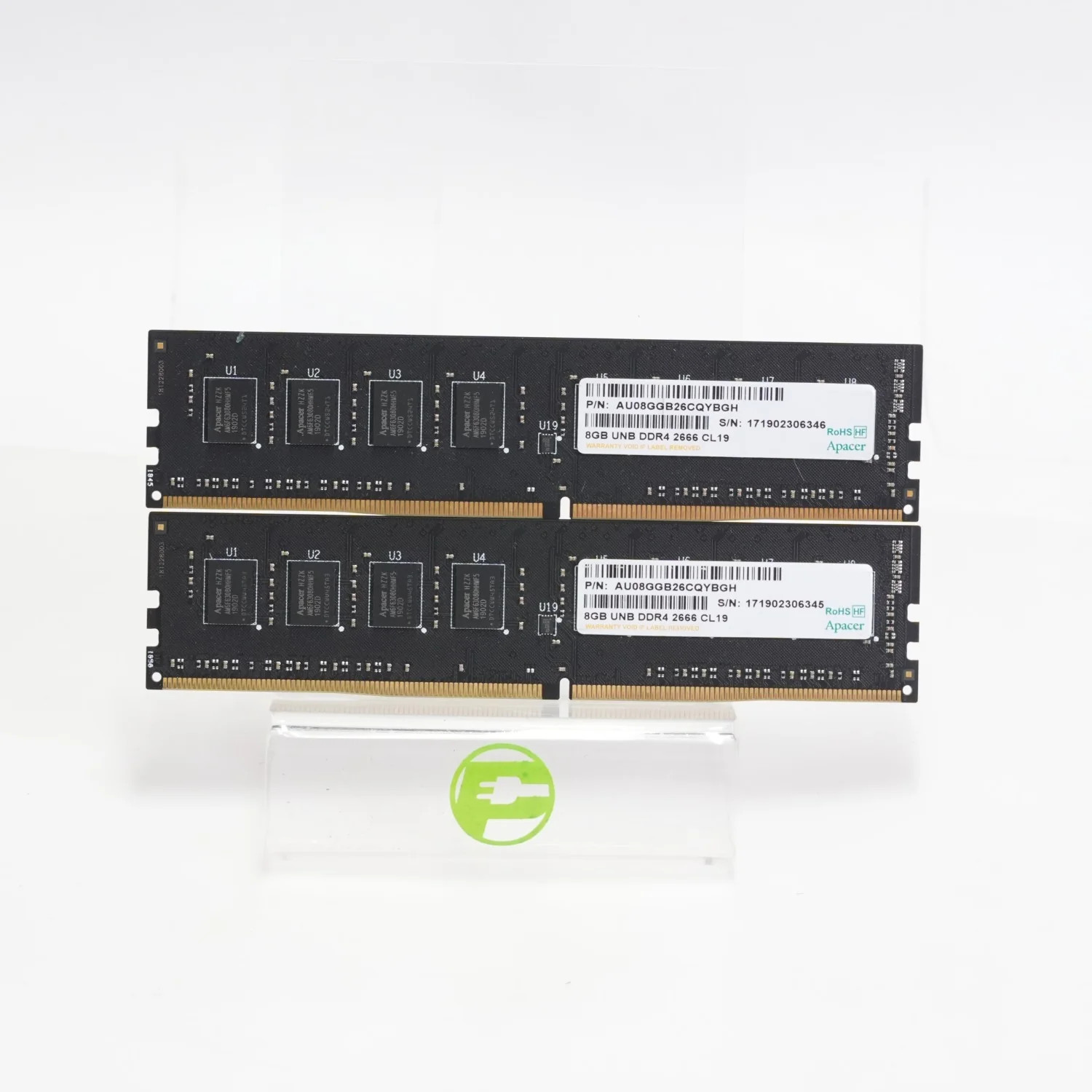 Apacer RAM 16GB (2x8GB) RAM DDR4 2666MHz AU08GGB26CQYBGH