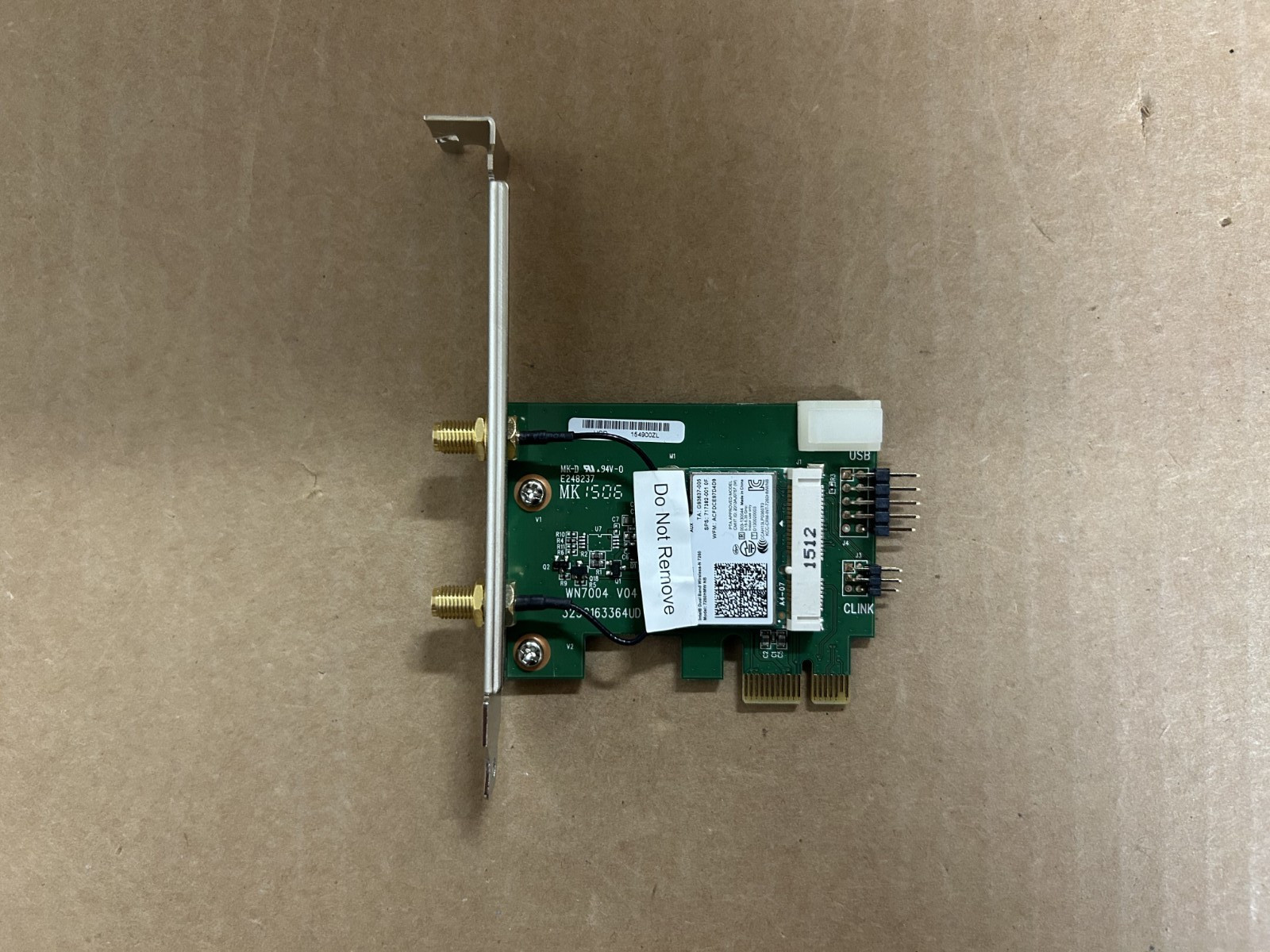 Intel® Dual Band Wireless-N 7260 WiFi Board 716869-001