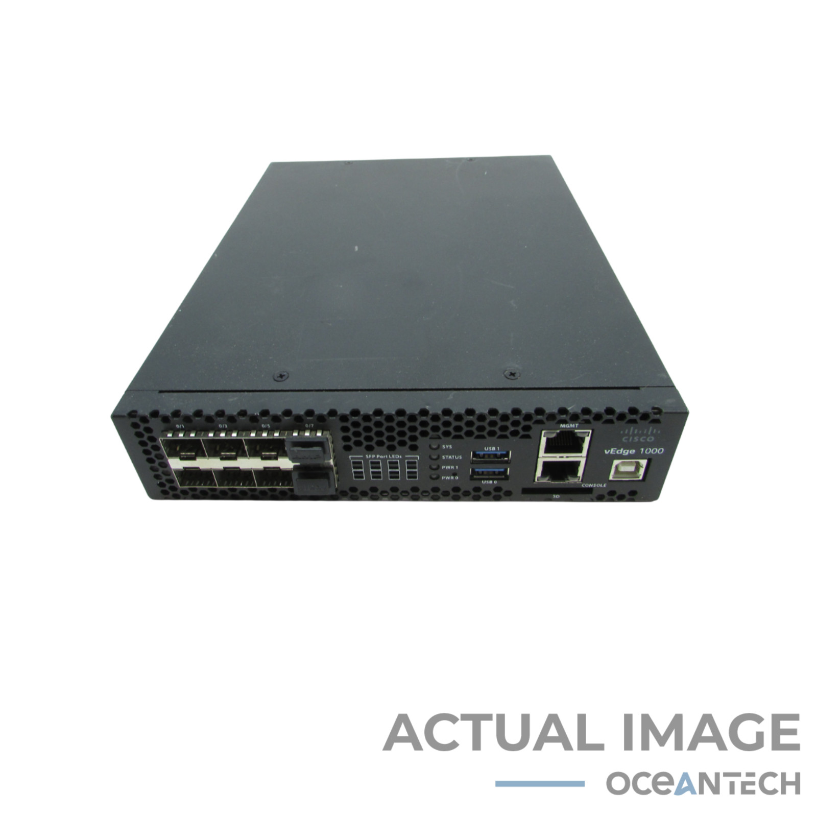 Cisco vEdge 1000 8-Port Gigabit SFP+ SD-WAN Router P/N: VEDGE-1000-AC-K9 Tested