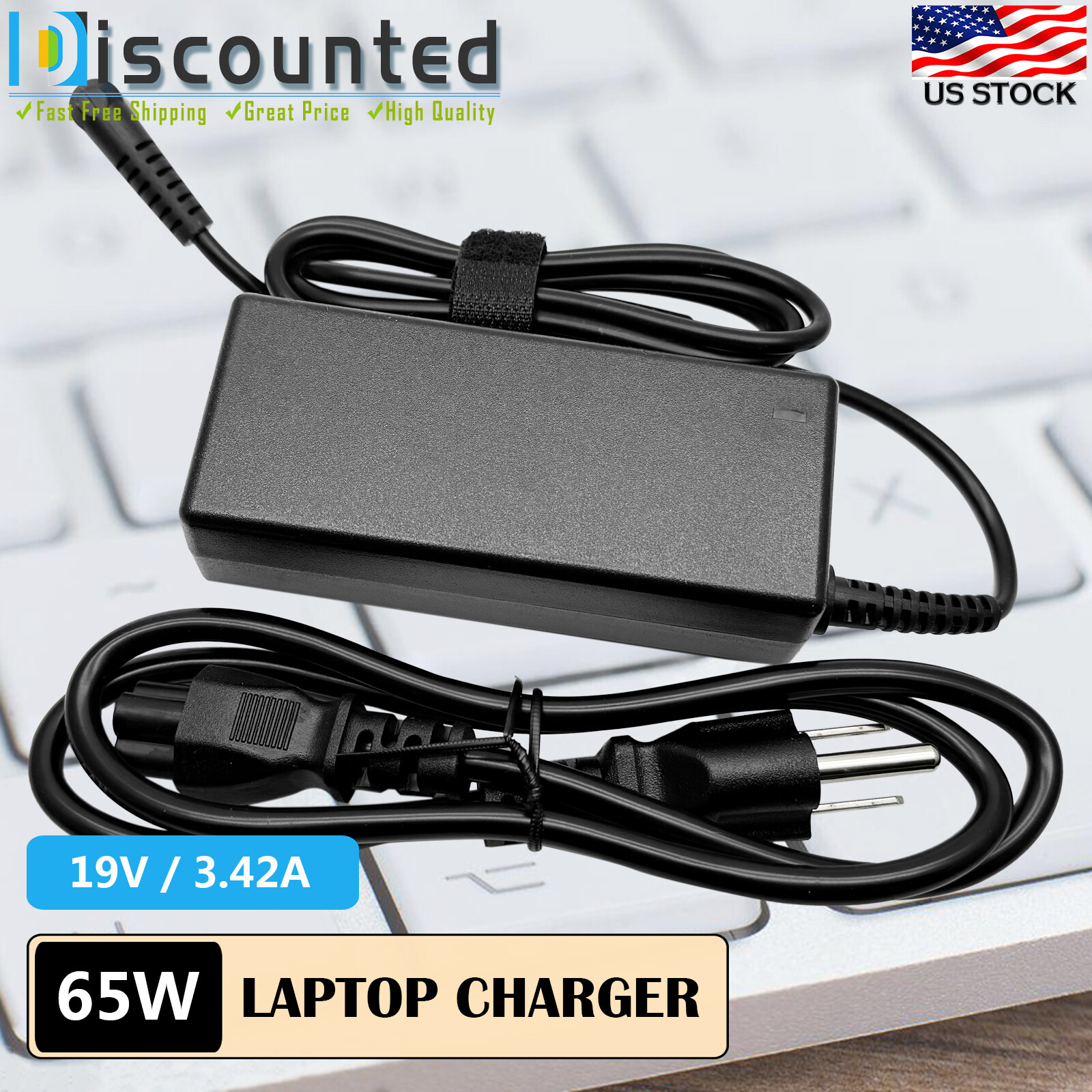 Power AC Adapter Laptop Charger For Toshiba Satellite C55T-B5109 C55T-B5230