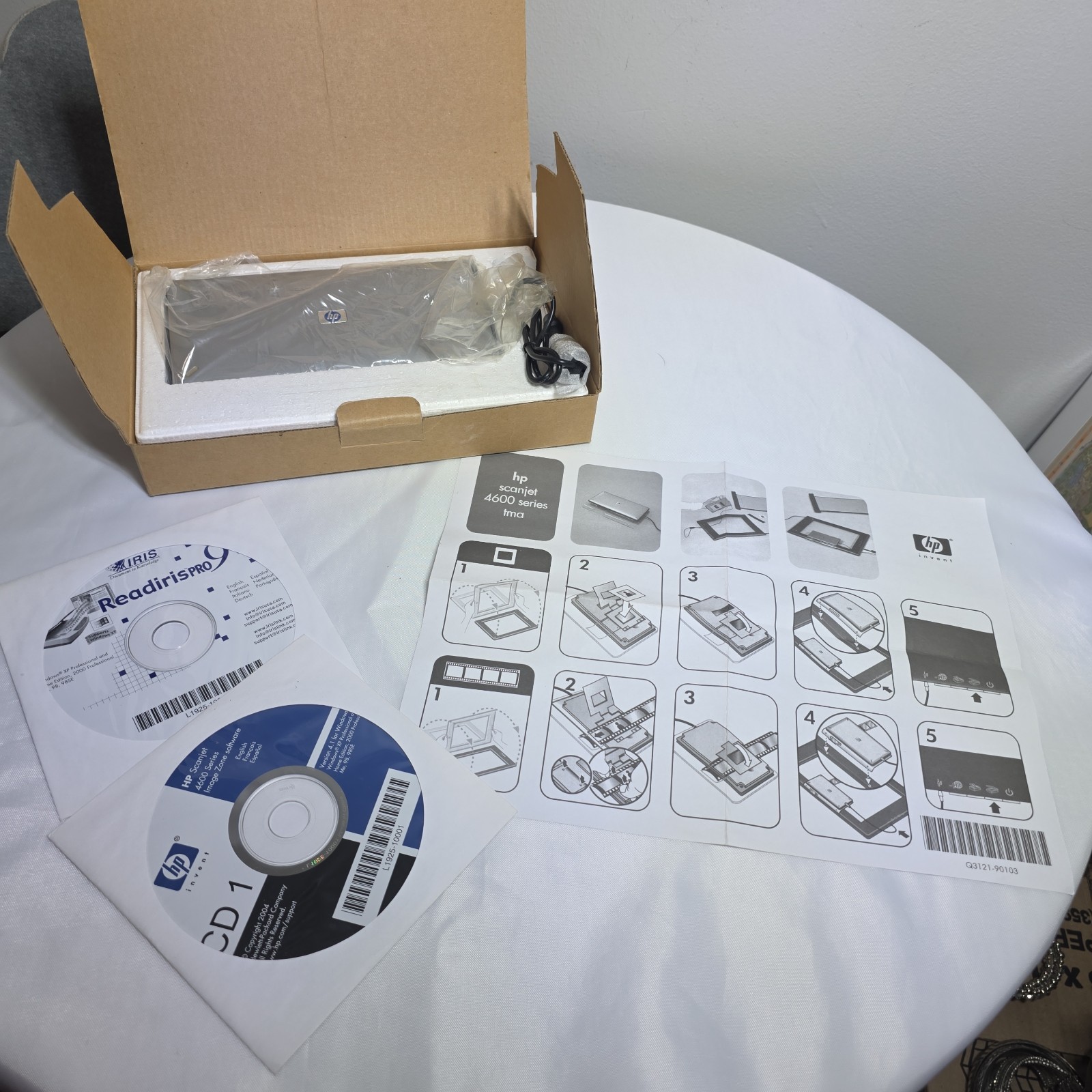 HP Scanjet 4600 Series Negitive Slide Scanner 4670 tma NEW