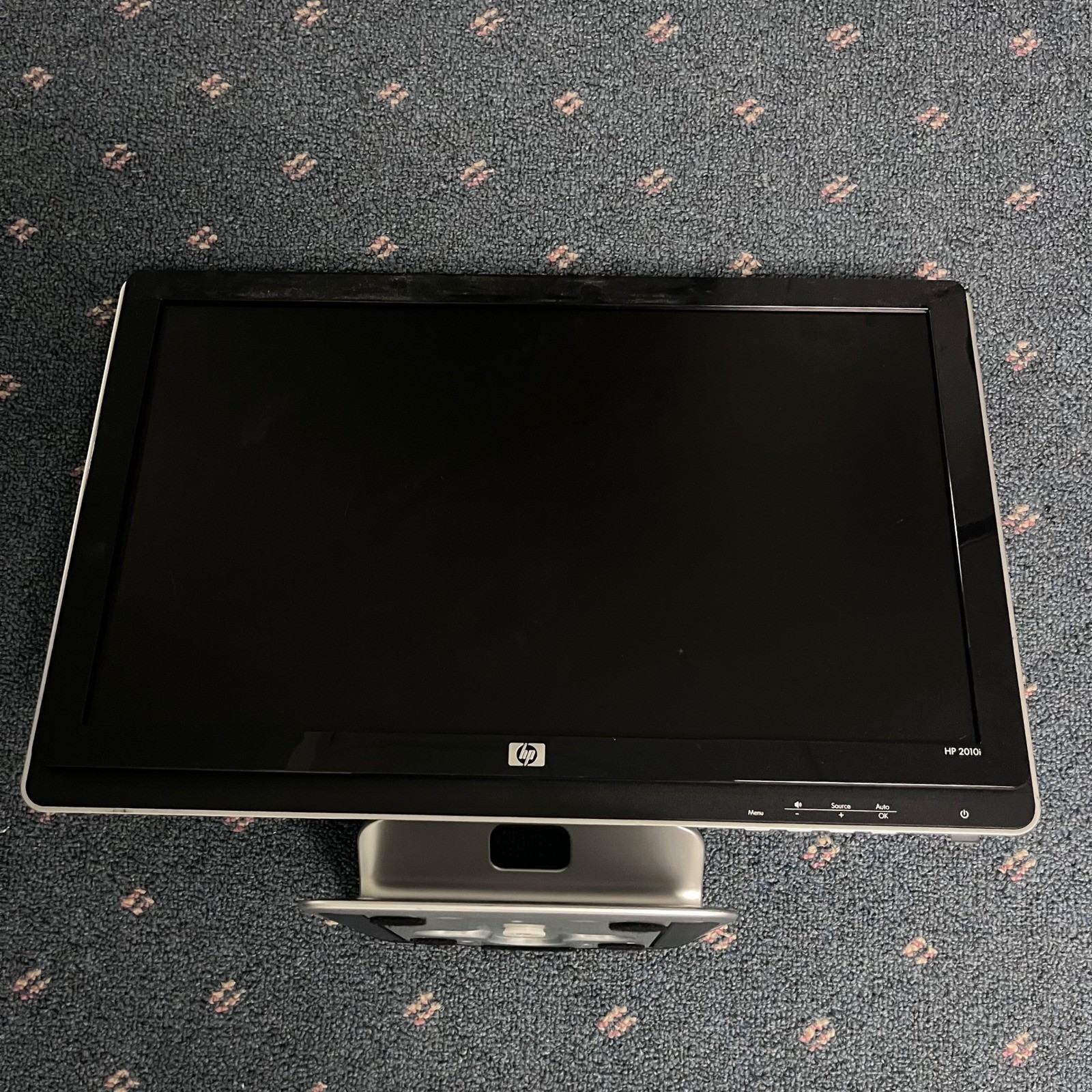 HP 2010i 20 Inch Widescreen LCD Monitor Built-in Speakers DVI VGA WC030A Black