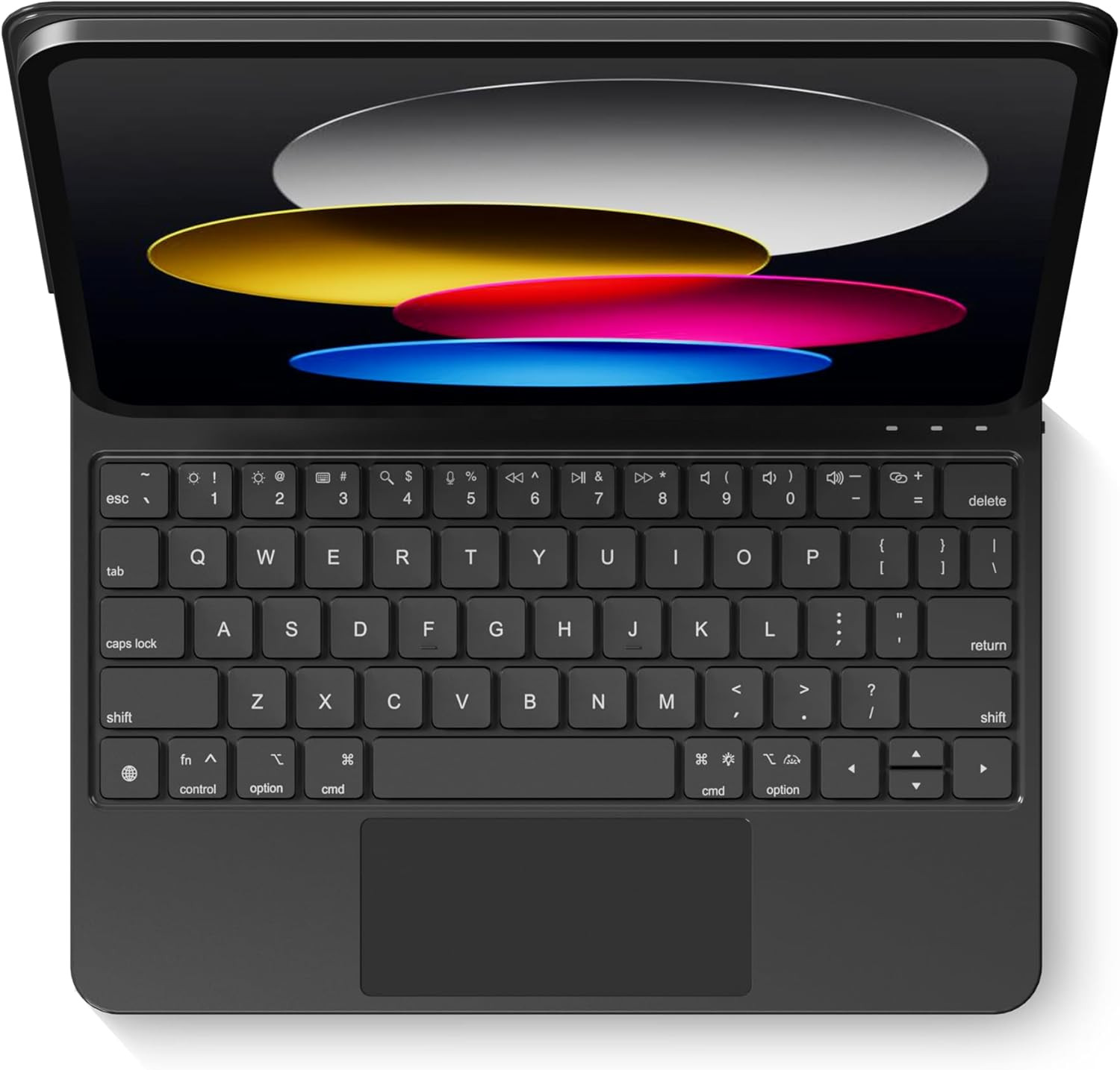 Wireless Magic Keyboard Case for Apple Ipad 11Th Gen (A16) 2025 & Ipad 10Th Gene