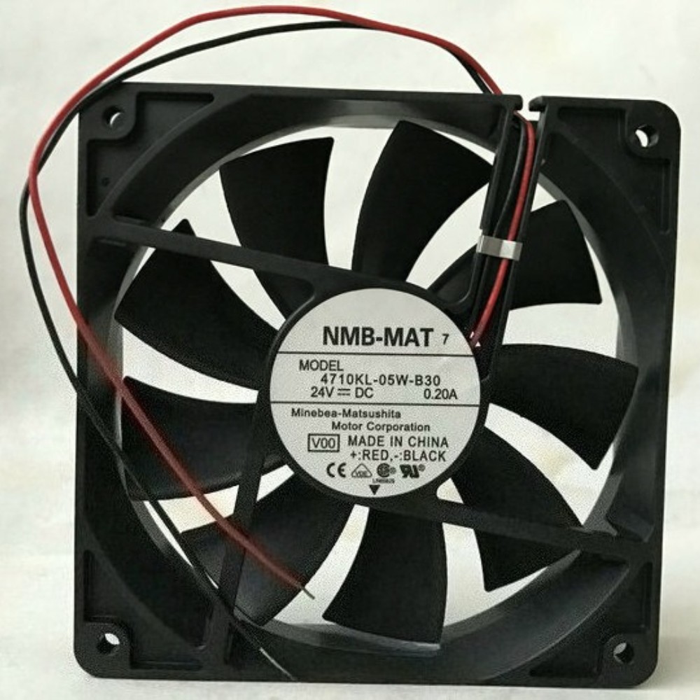 1pcs 12025 NMB-MAT 4710KL-05W-B30 DC 24V 0.20A Inverter cooling fan