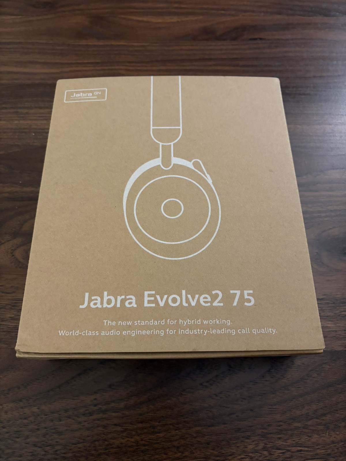 Jabra Evolve2 75 Wireless Stereo Headset Black - NEW