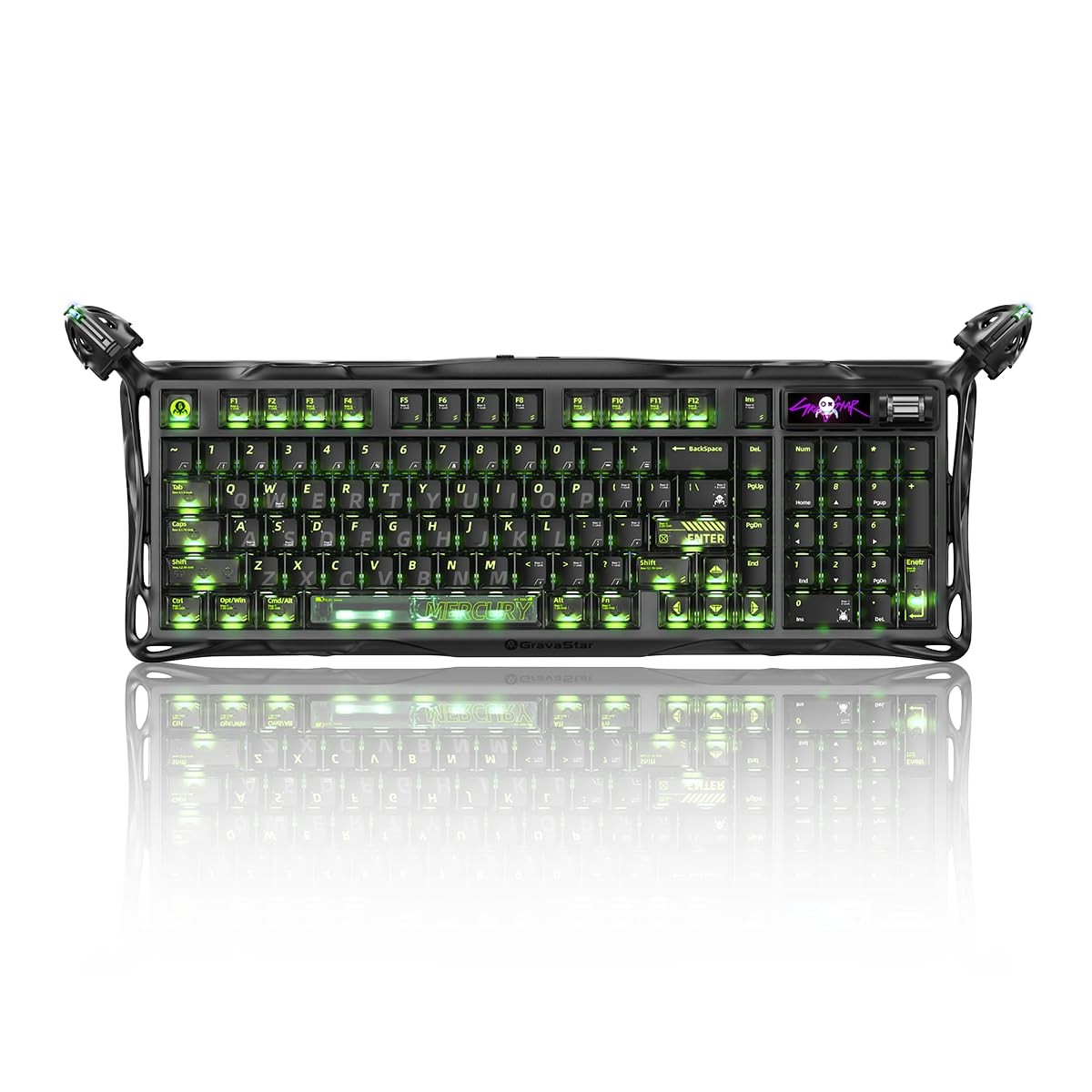 GravaStar Mercury K98 Pro 98 Keys Wireless Mechanical Gaming Keyboard