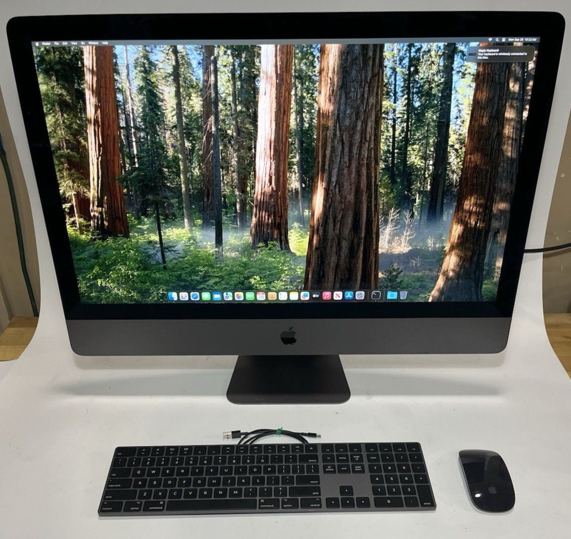 Apple iMac Pro A1862 27" Intel Xeon W | 32GB ECC RAM | 1TB SSD | 8GB Radeon Pro