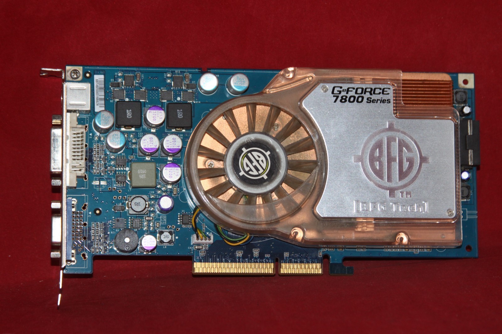 BFG Nvidia GeForce 7800 GS OC, 256MB GDDR3, AGP Graphics Card. (BFGR78256GSOC)