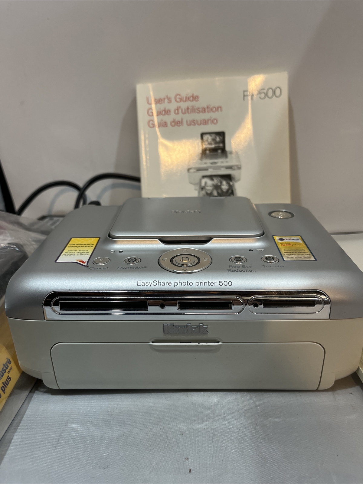 Kodak Easyshare Photo Printer 500 Software Photo Paper And Tray Tested Working