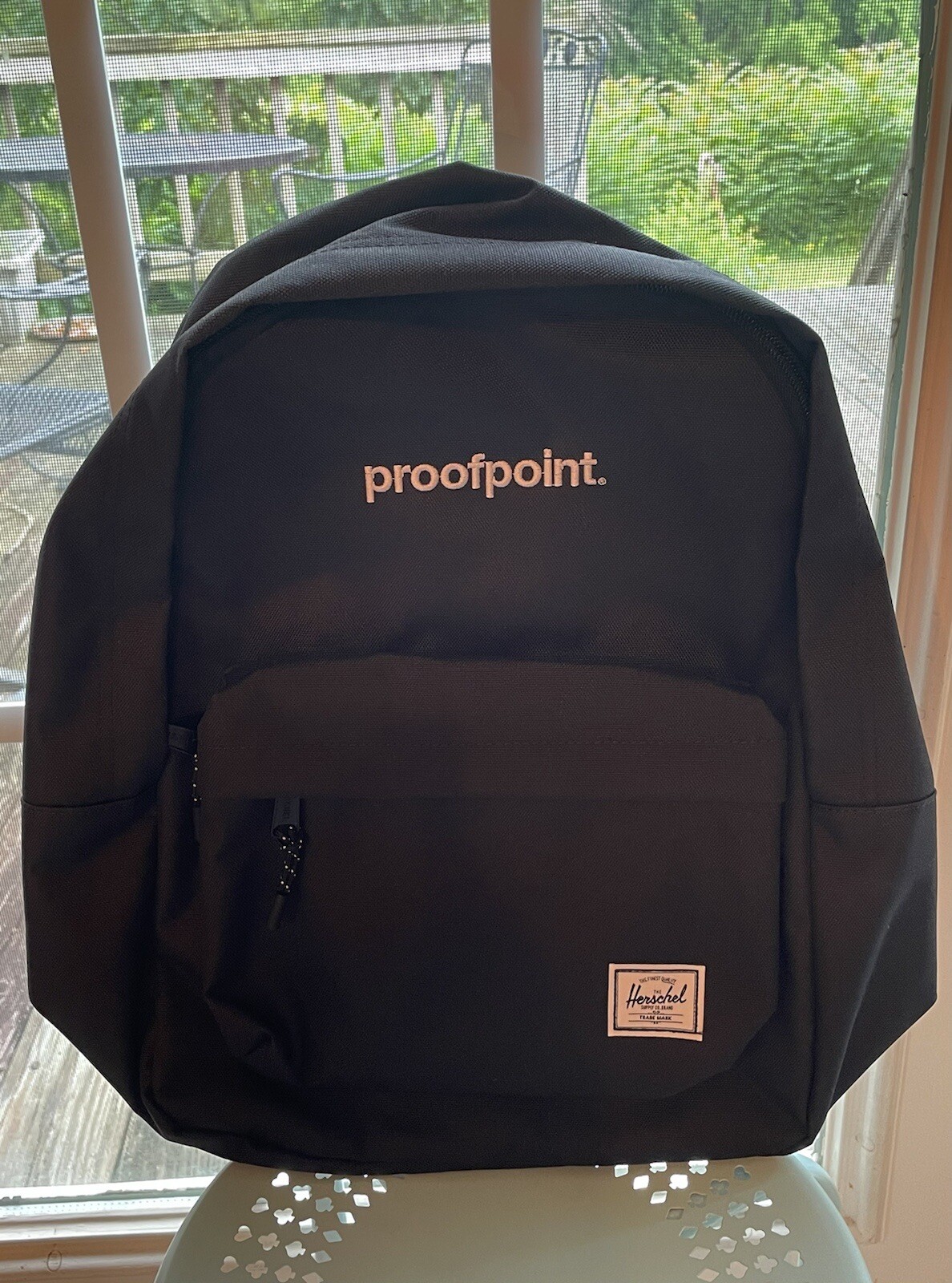 HERSCHEL $50 Black Classic Backpack Laptop Bag NEW NWT