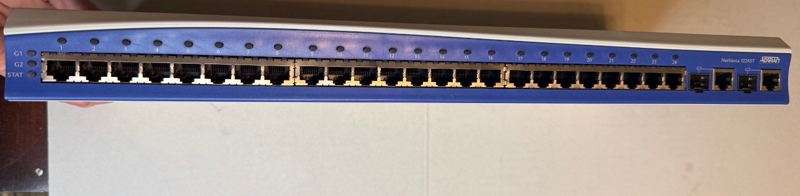 Adtran NetVanta 1224ST 1200504E1-24-Port Managed Network Switch-Rack Mount