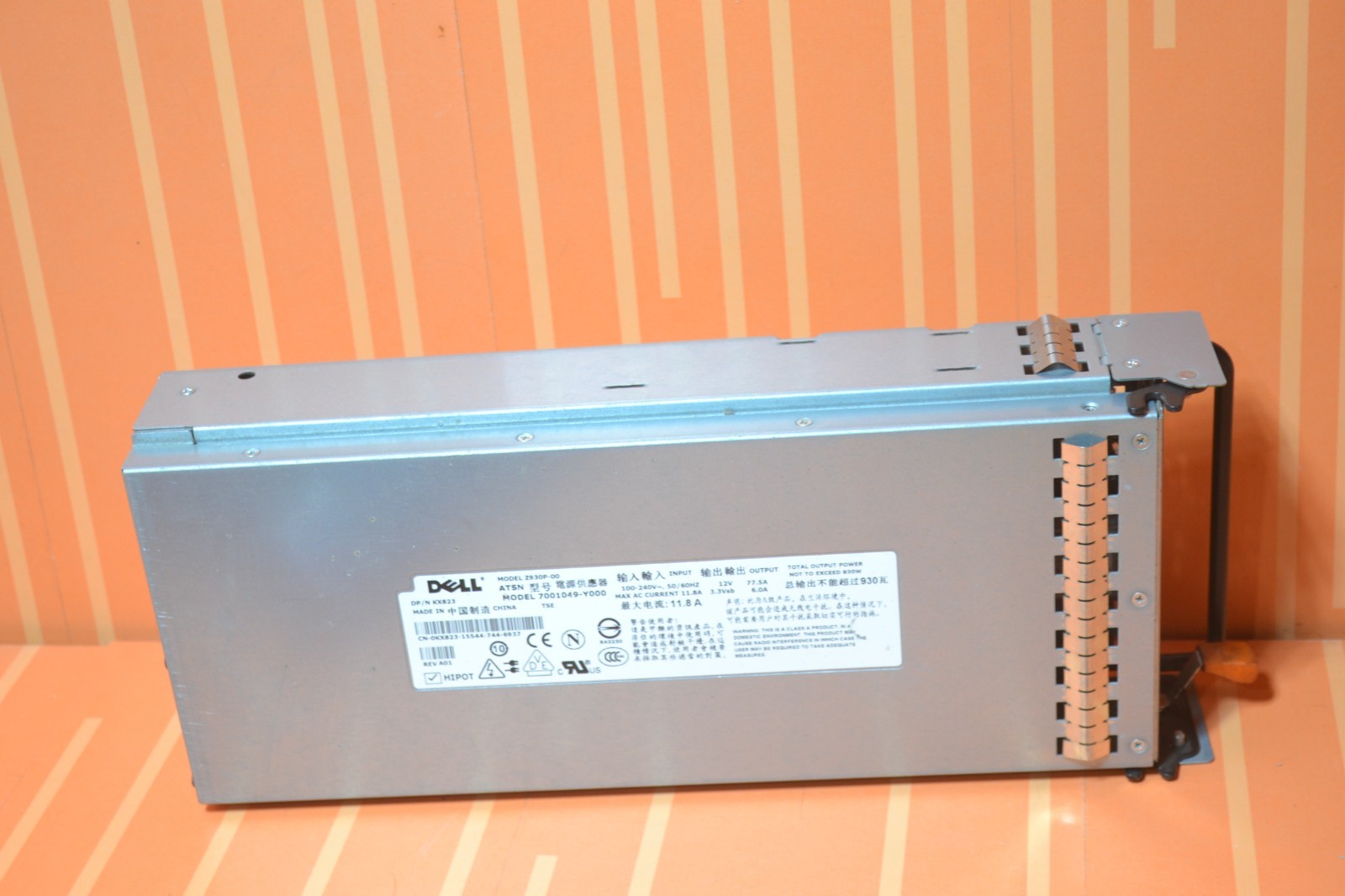 Dell Power Supply Z930P-00 KX823 930W Model 7001049-Y000 PowerEdge 2900