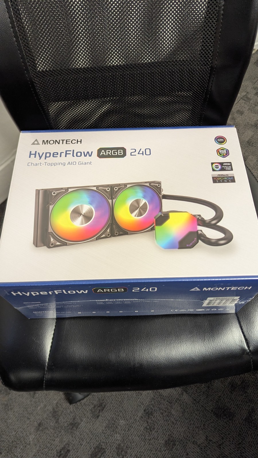 MONTECH HYPERFLOW ARGB 240 AIO **Brand New Unopened**