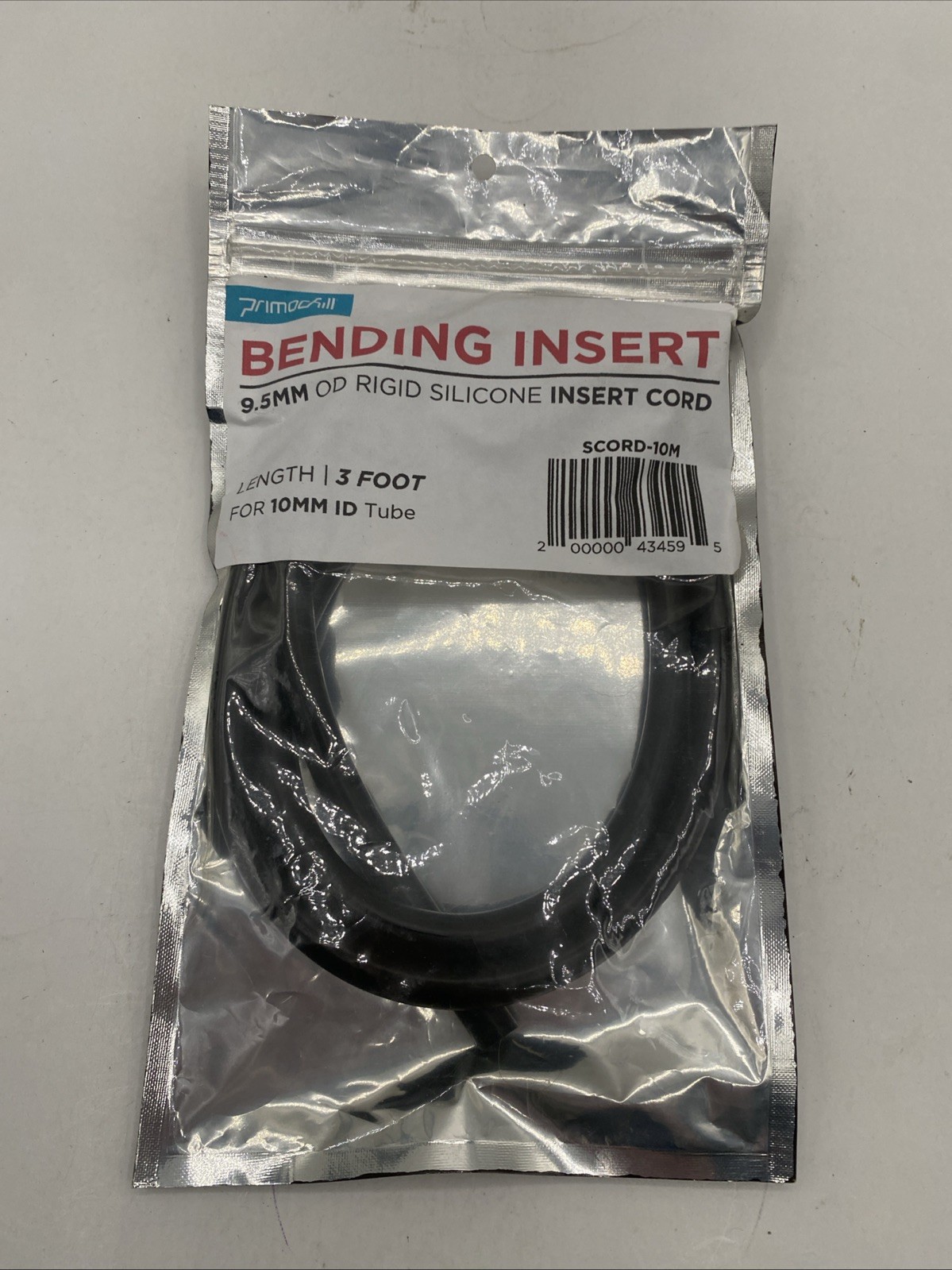 Primochill Bending Insert Rigid Silicone Tubing 9.5mm Od for 10mm Id 3 Foot Tube