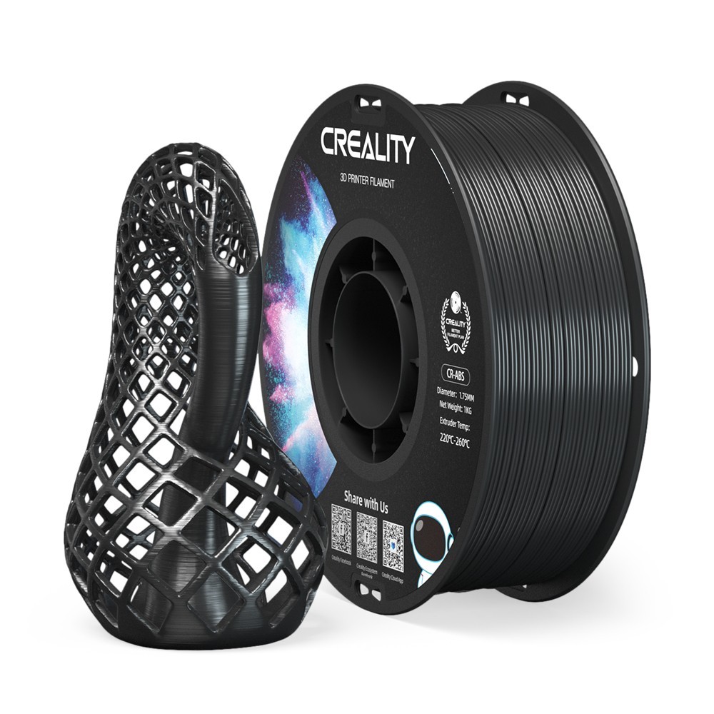 Creality ABS Filament 1.75mm,1kg(2.2lbs) Printing Filament for 3D Printer
