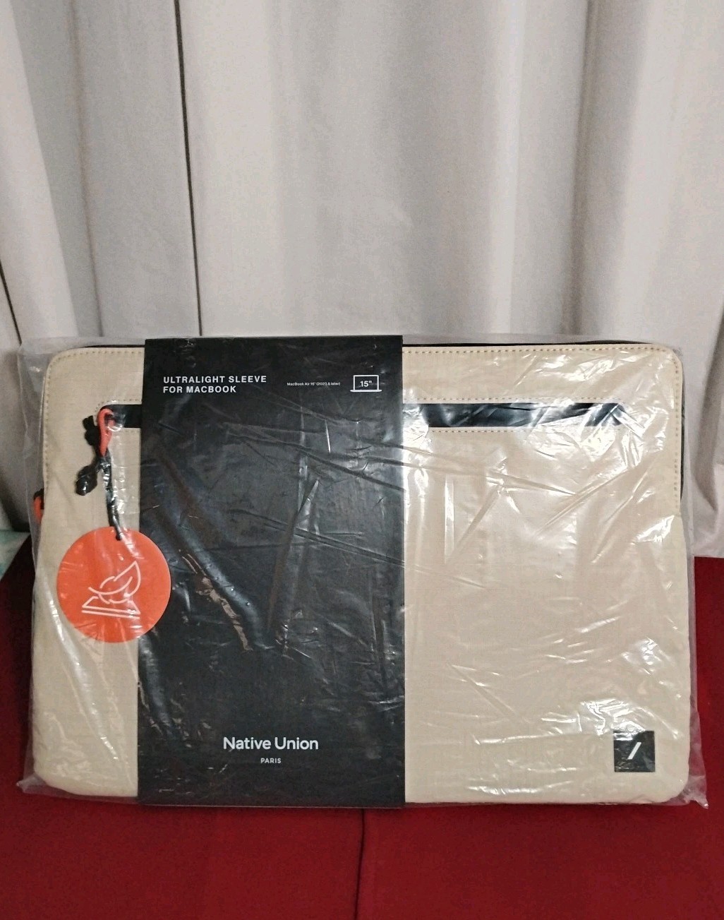 Native Union Ultralight Sleeve For Mac Book Air  15" New Tan 