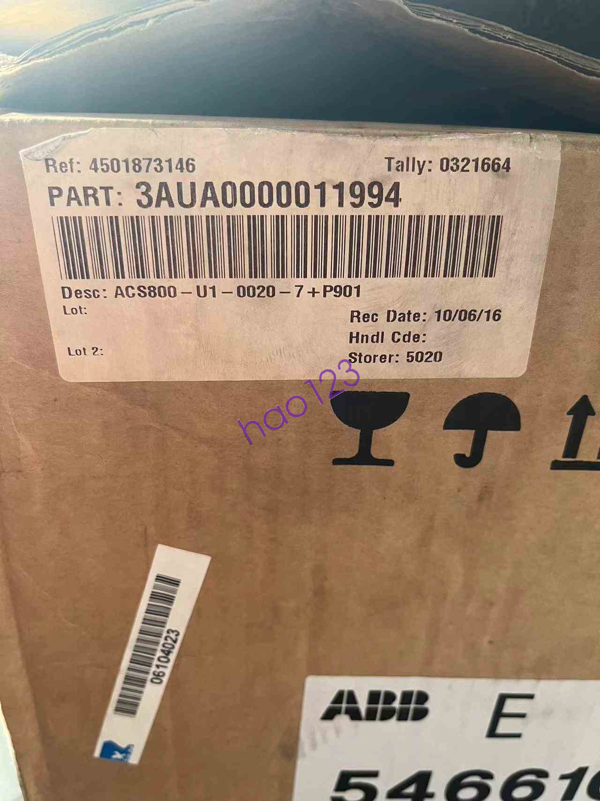 1 pcs ACS800-U1-0020-7+P901 ACS800-U1-0020-7+P901 used test good DHL/FedEx