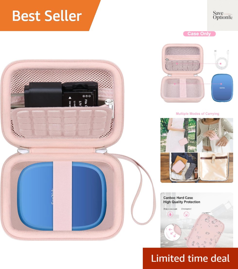 BOVKE Travel Case for SanDisk Creator Phone SSD 2TB 1TB External Solid State ...