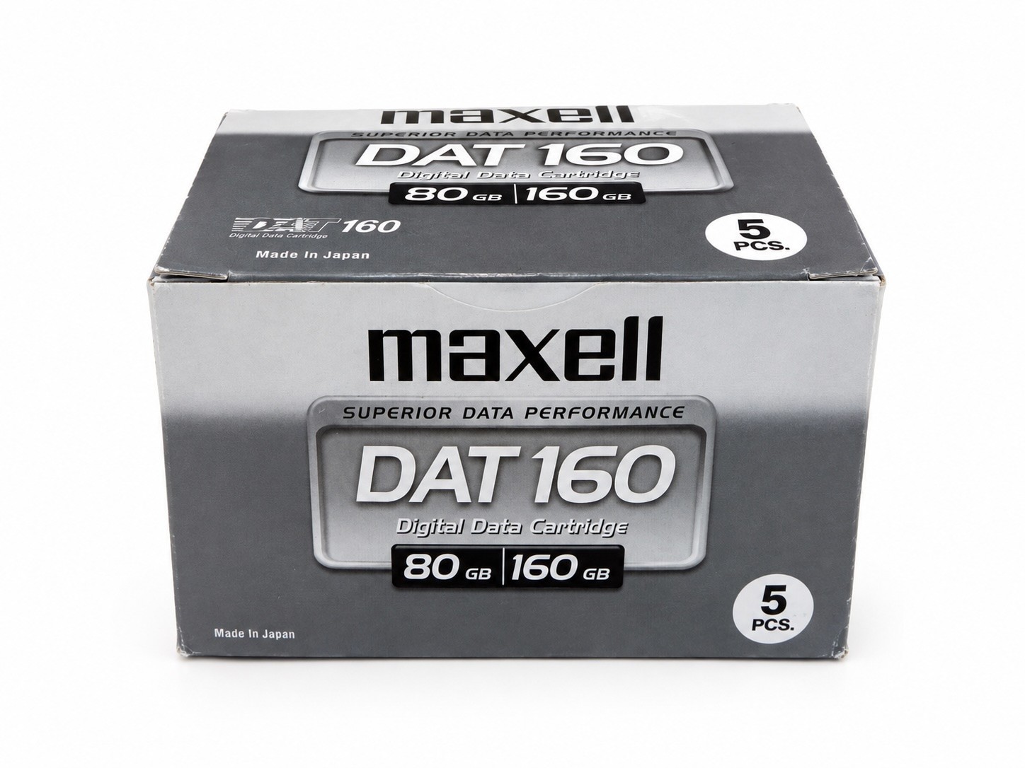 Maxell DAT 160 Digital Data Cartridges pack of 5 NEW