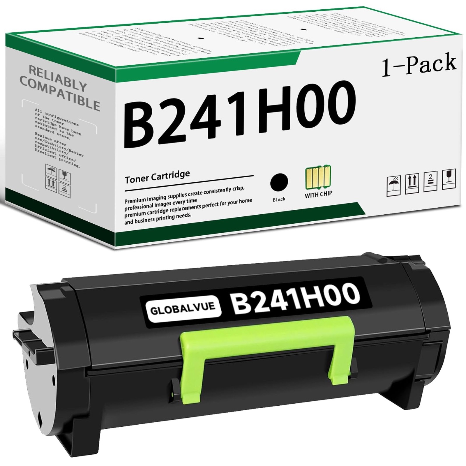 B241H00 High Yield Toner Cartridge for Lexmark B2442 B2546 B2650 MB2442 MB2546