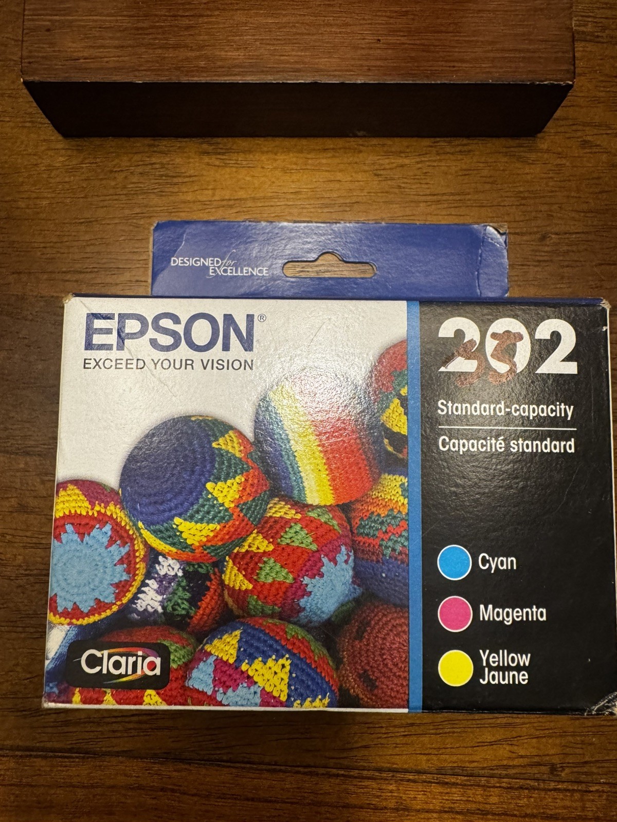 EPSON 202 Claria Ink Standard Capacity Black & Color Cartridge Combo Pack 02/28