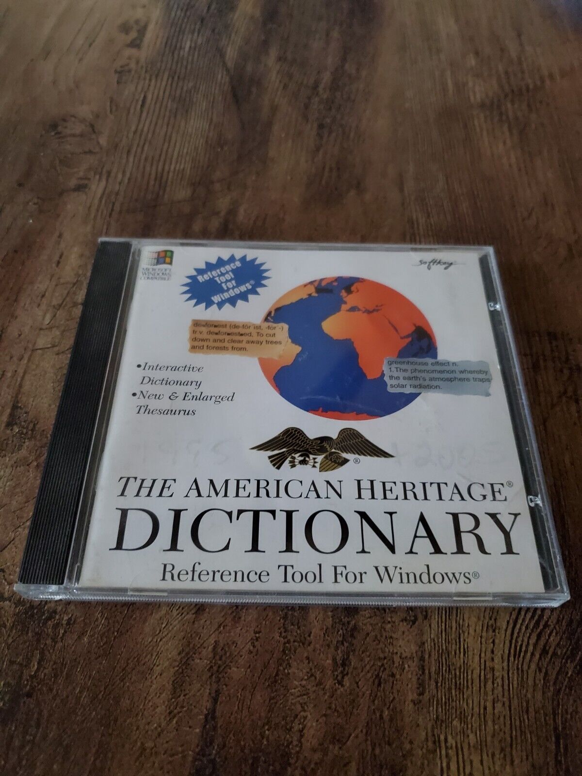 The American Heritage Dictionary, Refernce Tool For Windows (CDROM)