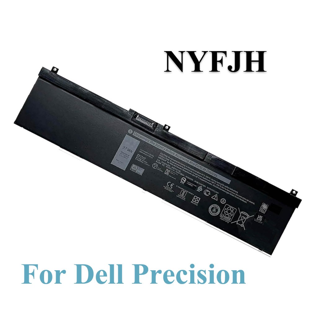 OEM NYFJH 11.4V 97Wh Laptop Battery for Dell Precision 7530 7730 7740 P34E P74F