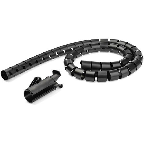 StarTech 8.2ft Spiral Coiled Cable Management Organization Sleeve CMSCOILED2