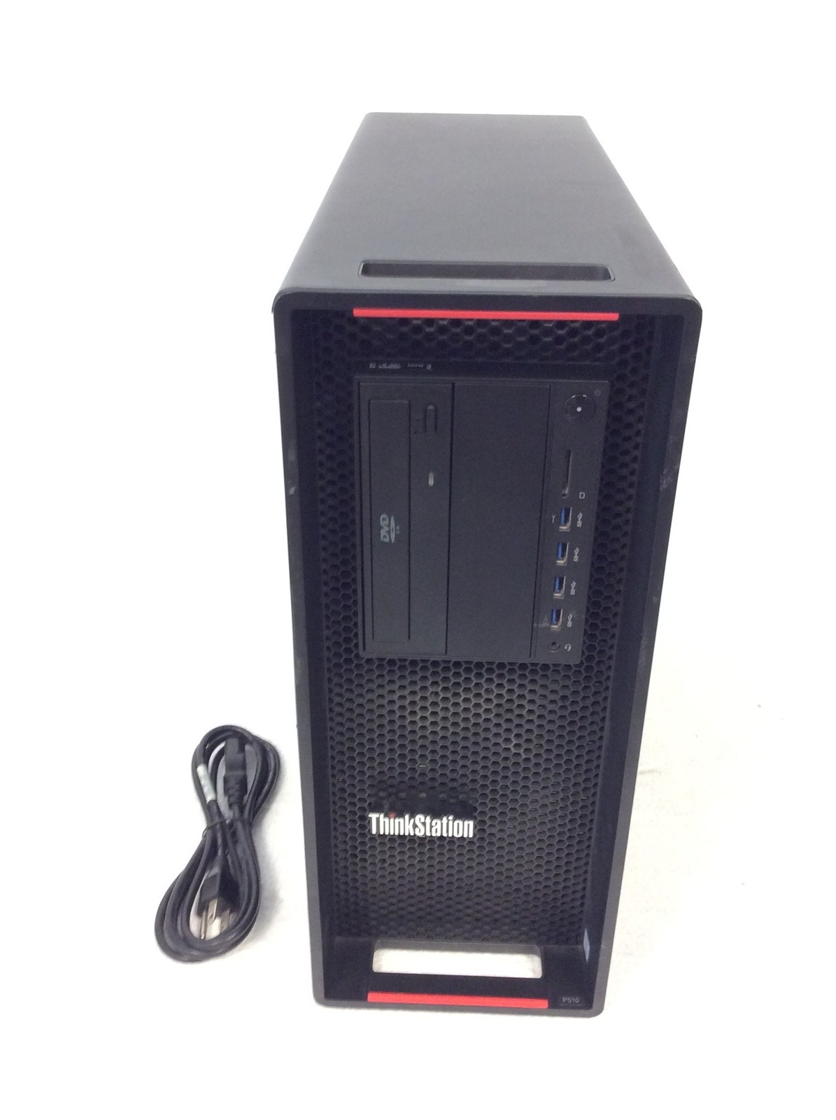 Lenovo ThinkStation P510 Intel Xeon E5-1650 V4 3.60Ghz w/ 16GB Ram, 256Gb M2