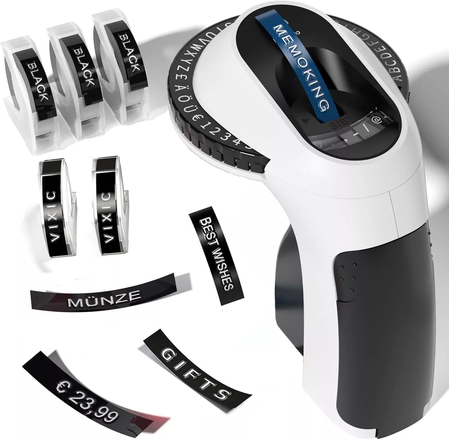 DYMO Embossing Label Maker with 6 DYMO Label Tapes | Organizer Xpress, Pro Label