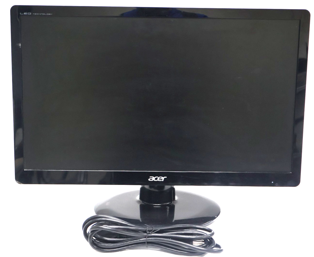 Acer S200HL Abd 20" Widescreen Black  LCD Monitor W/Cable & Stand